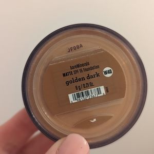 NEW Never Opened Matte Golden Dark bareMinerals Foundation